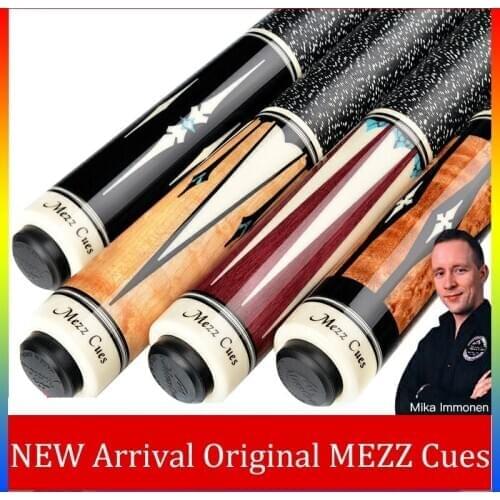 Original MEZZ AXI-155-158 Billiard Pool Cue Professional North American Maple Shaft Stick Teco Billar Cue with Excellent Gifts