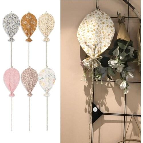 1Pc Cute Balloon Wall Hanging Ornaments Cotton Kids Room Decor Nordic Style Hanging Decorations Bedroom Decoration Home Decor
