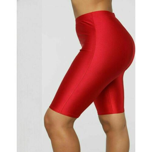 2019 Fashion Trend Women Stretch Biker Bike Shorts Workout Leggings Knee Length Casual Summer Exercise Sports Trousers Bottoms