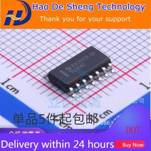 10PCS/LOT TL064CDR Logo TL064C SOP14 Operational Amplification IC New Original In Stock