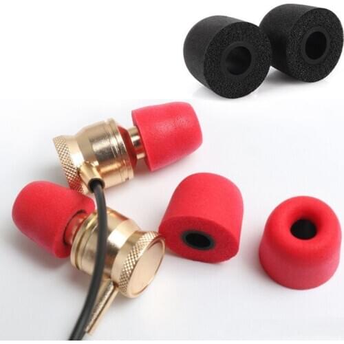 2 pairs T200 4.5mm Comply sets sponge earbuds in-ear mushroom head earbuds comfortable soundproof earbuds Slow rebound earmuffs