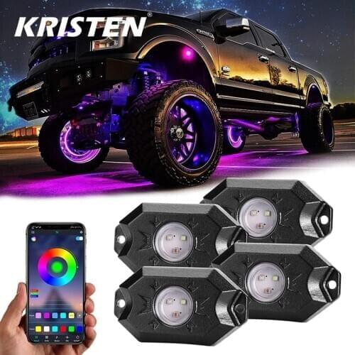 Car Underglow Neon LED RGB Underbody Light Decorative Atmosphere Lamp For Car Truck ATV UTV SUV Offroad Boat