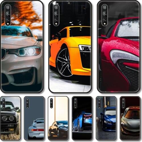 Locomotive lovers car Phone Case For Huawei Y 5 6 7 8 9 A P S Pro 2020 2019 Black Shell Cover