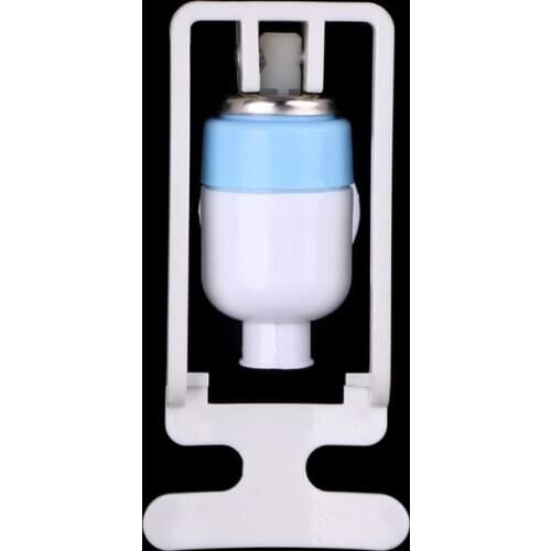 Water Dispenser Replacement Push Type White Plastic Tap Faucet 2 Pcs