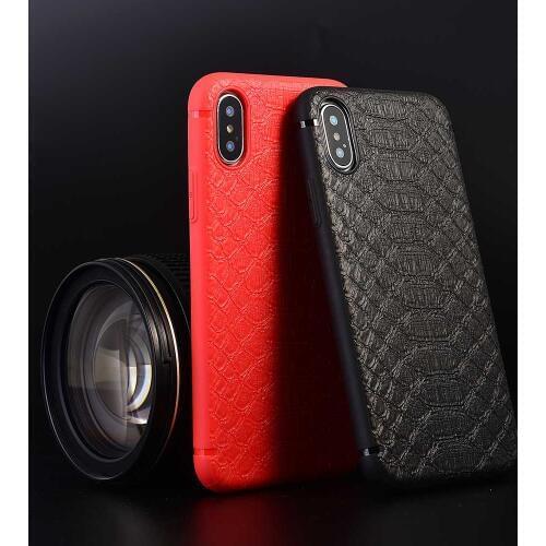 For iphone 11 Pro Max Case PU Leather Phone Case For iphone 7 8 Plus 6 6s Plus XS MAX XR X Cover Fashion Crocodile Texture Cases