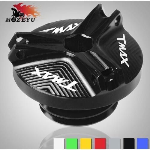For YAMAHA TMAX530/500 2008-2016 2017 T-MAX 500 TMAX T-MAX 530 SX DX 2017 2018 Motorcycle CNC Engine Oil Cap Bolt Screw cover