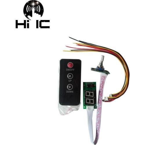 Double Digital LED Potentiometer Remote Audio Volume Control Amplifier Volume potentiometer DC 5-12V
