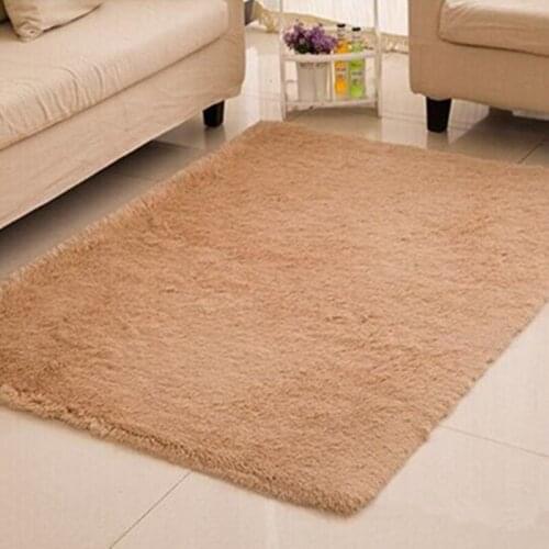 Faux Fur Area Rugs Plush Shaggy Soft Carpet Slip Resistant Floor Mats For Parlor Living Room Bedroom Alfombras Home Supplies