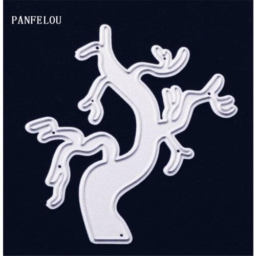 PANFELOU Swamp tree Scrapbooking Easter card album paper die metal craft stencils punch cuts dies cutting