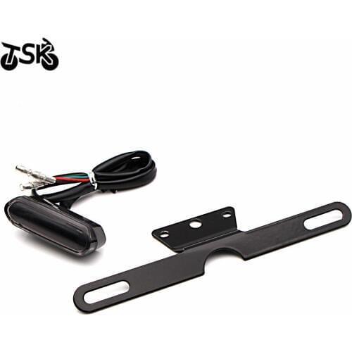 License Plate LED Light MOTO For SUZUKI GSX R 600 750 1000 GSX 400F 650F 1250F 1400 Universal Motorcycle Accessories