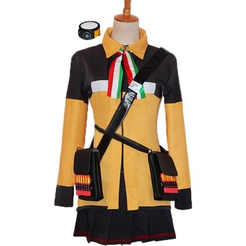 Girls Frontline SAT8 Tactical girl Halloween Christmas Party Uniform cosplay costume with hair accessory and gloves