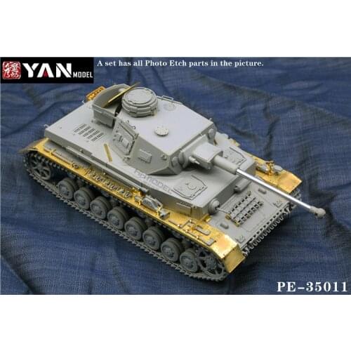 Yan Model PE-350011 1/35 Pz.Kpfw.IV Ausf.F2, G Detail Up Set for Border BT-004