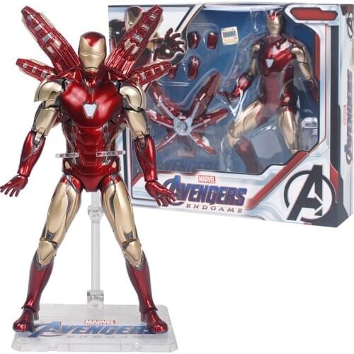 17cm Marvel Legends MK85 Iron man Pepper The Avengers Joints Movable Action Figure Model toys Collection Doll Gift For Children