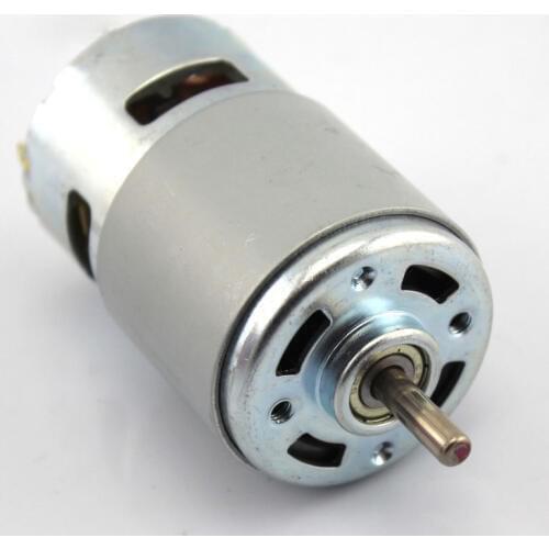 775 motor (12-24V double ball bearing) High-speed high torque DC motor, DIY table saw model