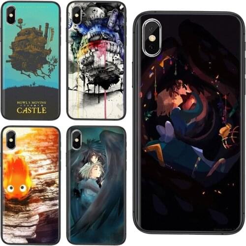 Black Waterproof Pretty Back Newest Cinderella Howls Moving Castle Fan For Huawei Honor 8A 8C 8X 9 9A 9I 9X 10 10I 10X 20 20I