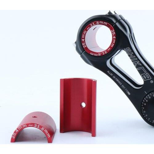 Bike Handlebar Mount Clamp Spacer Aluminiun Front Derailleur Clip Adapter Diameter Converter