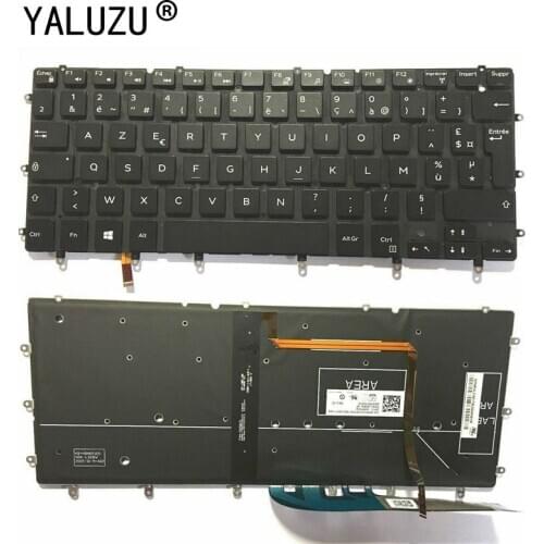 FR Layout Keyboard FOR DELL Inspiron XPS 13 7000 7347 7348 7352 7353 7359 15 7547 7548 9343 9350 9360 N7548 With backlight
