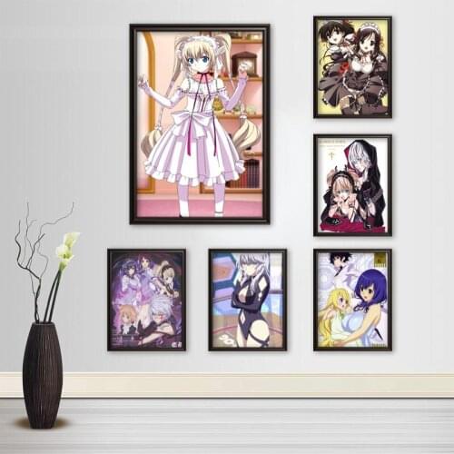Canvas Painting Japanese Anime Seikon No Qwaser Posters And Prints Wall Pictures For Room Decoration Home Decor Customizable