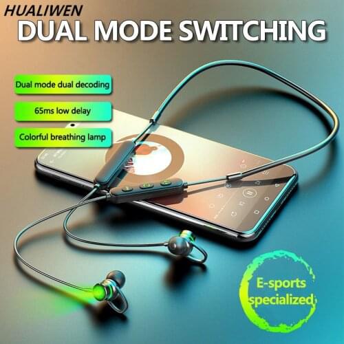 Magnetic Wireless Bluetooth Headset Music Headset Neckband Sports Headset With Microphone For IPhone Samsung Xiaomi Headset