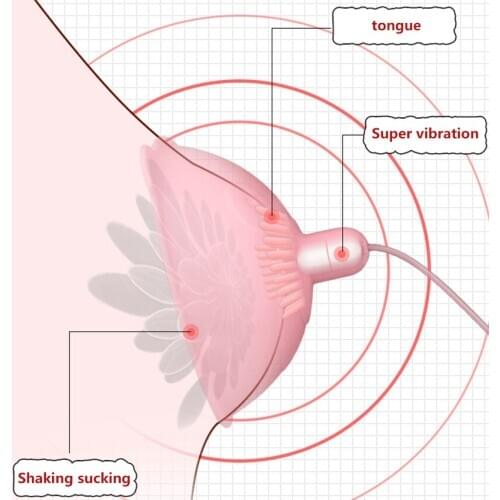 Momo bear breast massager stimulation tease sucking boobs nipples orgasm erotic female supplies tool kneading clip