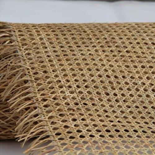 Natural Indonesian Real Rattan Wicker Cane Webbing Furniture Chair Table Repairing Material Cabinet Door Ceiling Wall DIY Decor