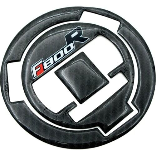 New Motorcycle 3D Carbon Fiber Fuel Gas Cap Cover Tank Protector Pad Sticker Decal For BMW F800R F 800R S1000RR S1000 RR Tankpad