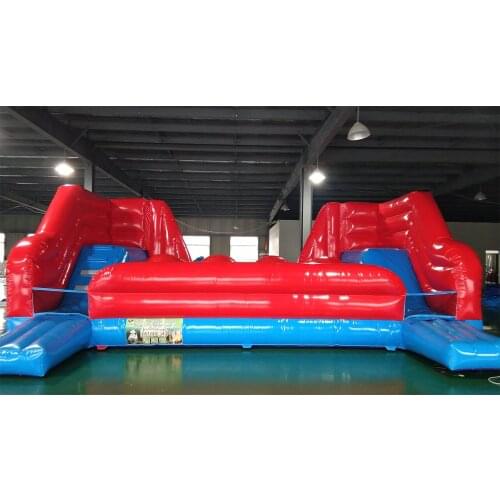 New Style Outdoor Inflatable Obstacle Course Inflatable Funny Game PVC Bouncy Jumping Game for Children and Adult