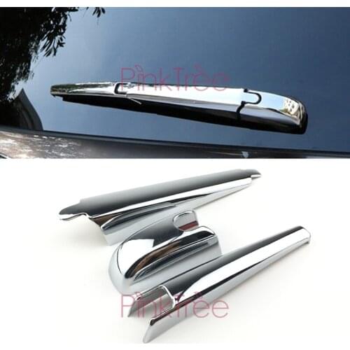 For Toyota RAV4 2016 2017 2018 2019 Chrome Rear Window Wiper Trim Cover Decoration Car SUV Styling Accessories