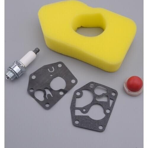 5pcs Carburetor Air Filter Diaphragm Gasket Service Kit Accessories Fit For Briggs & Stratton 35 450 Series 272235 992300