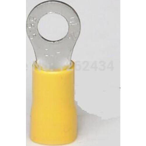 RV5.5-5 brass circular pre insulated terminal cold pressed terminal copper nose