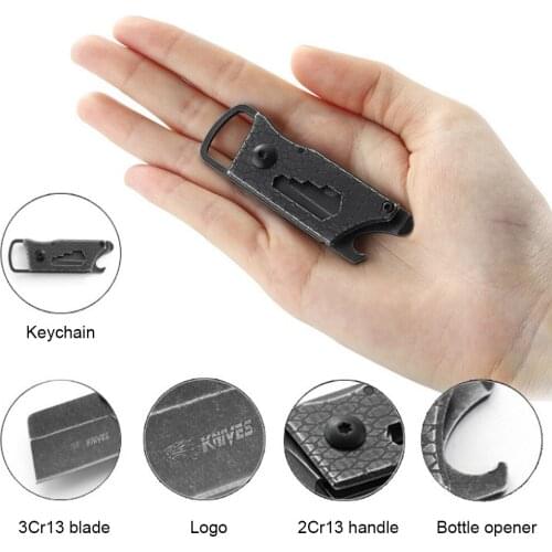 3Cr13 Stainless Steel Folding Knife Outdoor Survival Hunting Camping EDC Knives Portable Multi-function Hex Wrench Box Cutter