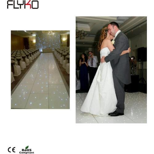 LED Starlit LED Dance Floor LED Wedding Party Event 60*120cm RGB