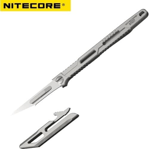 NITECORE NTK07 Ultra-Slim Unibody Titanium Knife an ultra lightweight and portable gadget ideal for EDC