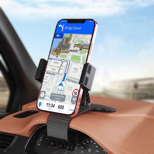 Universal Car Mount Phone Holder 360 Degrees Rotation Car Dashboard Holder for Stand for iPhone Samsung Huawei Smartphones