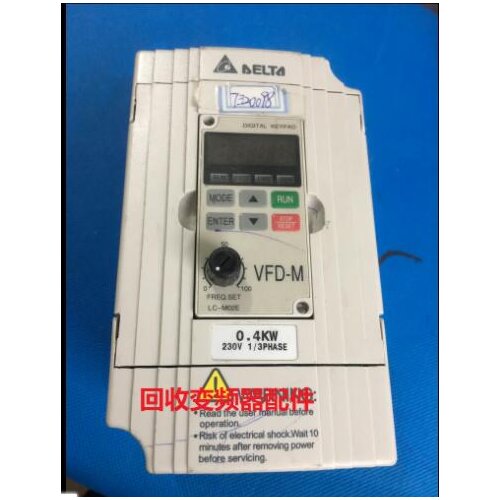 VFD004M21A used 230v/0.4KW Delta VFD-M inverter