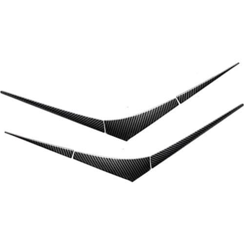 For Tesla Model 3 Rear Tail Light Eyebrow Cover Trim Rear Brake Lamp Strips Trim Exterior Styling