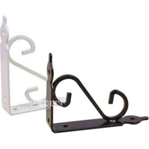2pcs/lot New Arrival KL-S650 European-style Iron Triangle Bracket Right Angle Bracket On The Wall Fixed Load Bearing Support