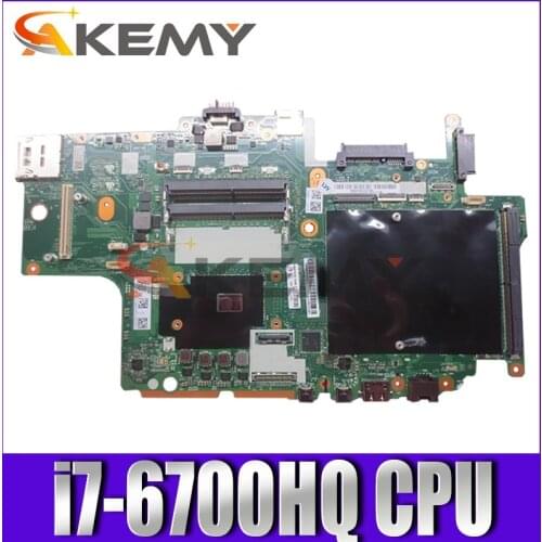 Akemy BP700 NM-A441 FRU 01AV304 For lenovo thinkpad P70 17 Inch laptop motherboard SR2FQ i7-6700HQ