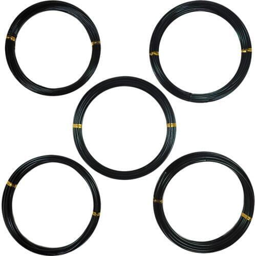 Anodized Aluminum Bonsai Training Wire 5-Size Starter Set-1.0Mm,1.5Mm,2.0Mm,2.5Mm,3.0Mm(147 Feet Total)-Choose Your Color(5 Size