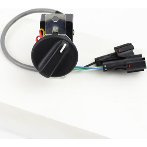 Free shipping for excavator EC55/60C/80D/120D/140B throttle knob refuelling