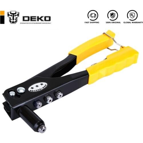 DEKO 10" Hand Riveter Gun Manual Blind Rivet Nut high quality brand