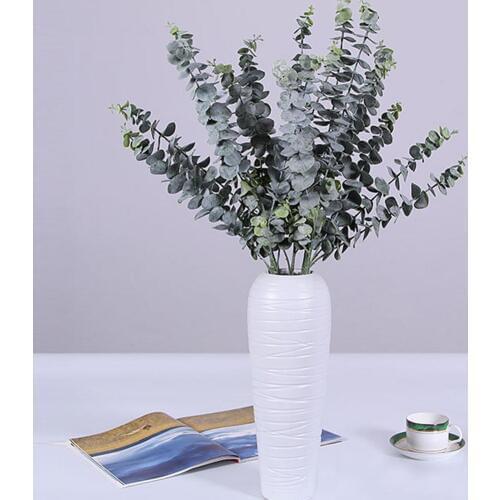 Hot 1Pc Eucalyptus Leaf Artificial Plant Wedding Party Flower Arrangement DIY Decor