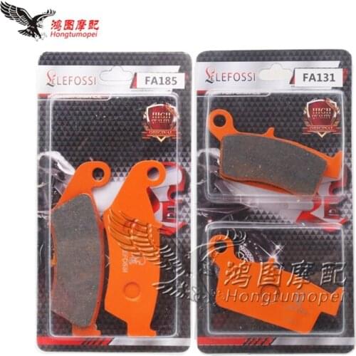 For Yamaha YZ125 YZ250 YZ450 YZ450F 2003-2007 WR250F 2003-2018 WR250R 2008-2015 WR450F 2007-2015 Front Rear Brake Pads Kit Set