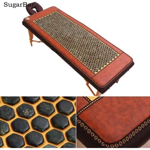 Beauty Health Care Heating Cushion Natural Tourmaline Mat Physical Therapy Jade Mattress For Sale