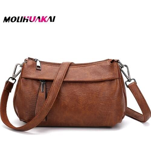 MOLIHUAKAI Tote Leather Luxury Handbags Women Bags Designer Handbags High Quality Crossbody Bags For Women 2020 Sac a Main