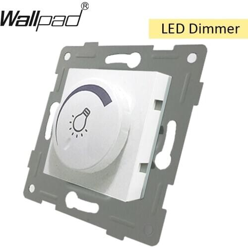 DIY EU LED Dimmer Switch for EU Round Box Function Key Only L6 Wallpad For Dimmerable Led Light