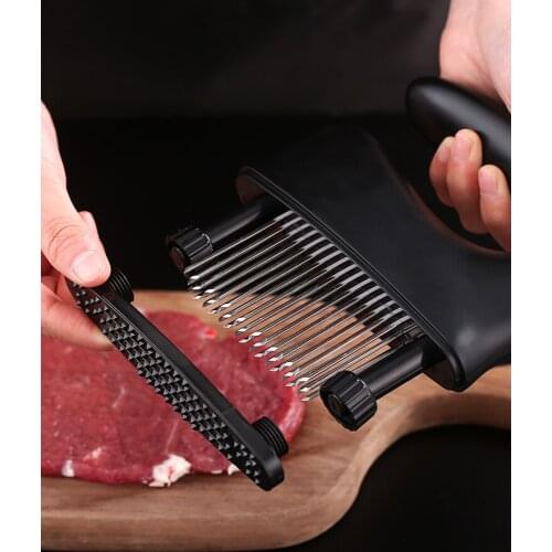 Meat tenderizer 48-pin knocking meat piercing taste needle household steak meat hammer stainless steel meat beating tool