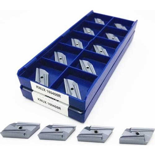 Lathe tool KNUX160405R LT10 turning blade high quality original carbide blade lathe tool LAMINA lathe parts KNUX 160405 R