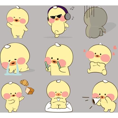 24 cute monster anime funny scrapbook stickers for kids, DIY laptop suitcase skateboard motorcycle bike toy boy