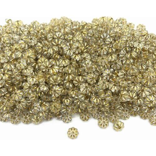 200pcs/lot 6mm Acrylic Beads Spacer Loose Beads For Jewelry Making Accessories DIY Bracelet Earring Making#QC10